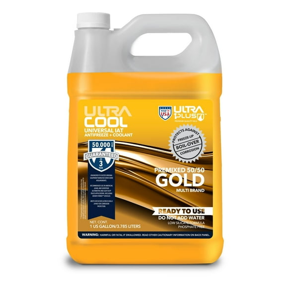 UltraCool Universal Antifreeze + Coolant PREMIXED 50/50 GOLD