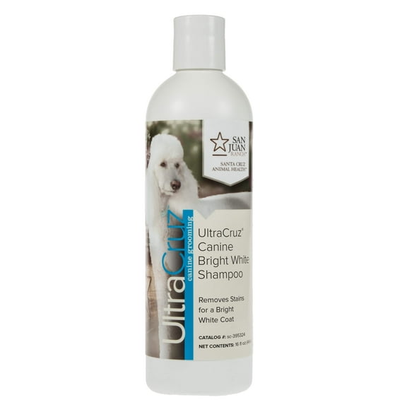 UltraCruz Canine Bright White Shampoo, 16 oz