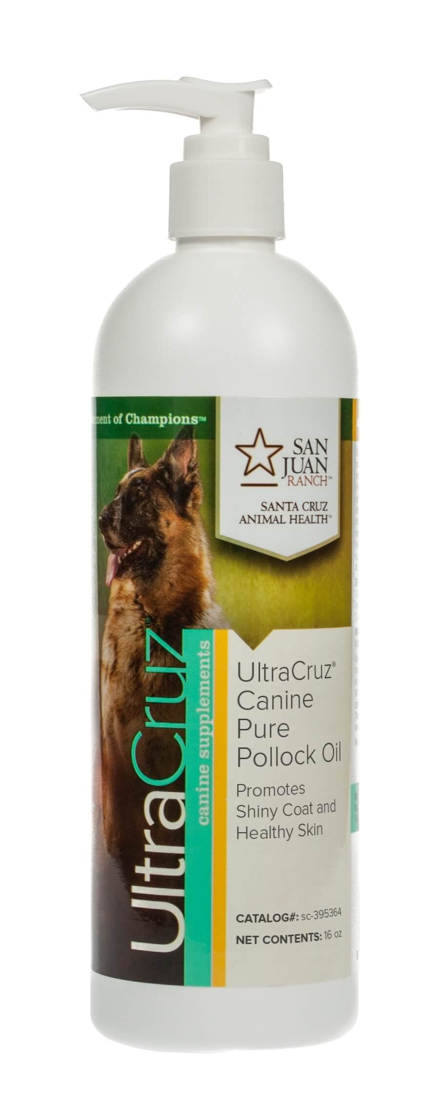 UltraCruz® Canine Pure Pollock Oil, 16 oz