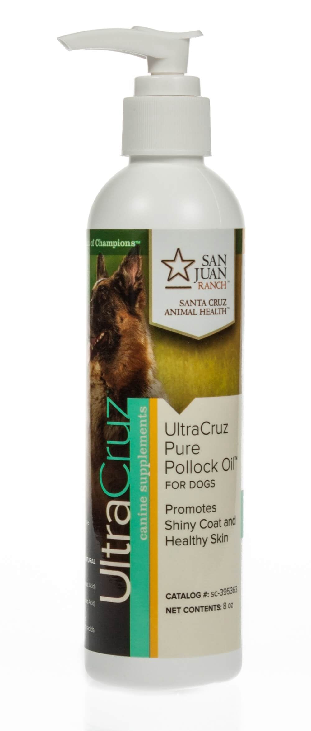 UltraCruz Canine Pure Pollock Oil Supplement for Dogs, 8 oz - Walmart.com
