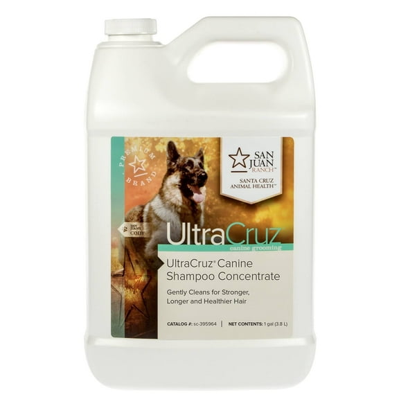 UltraCruz Canine Shampoo Concentrate, 1 gallon