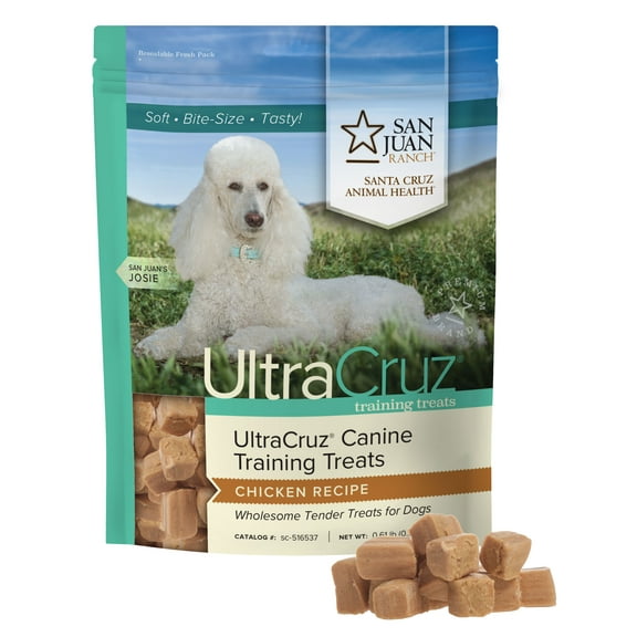UltraCruz® Canine Training Treats Chicken Recipe, 80 count