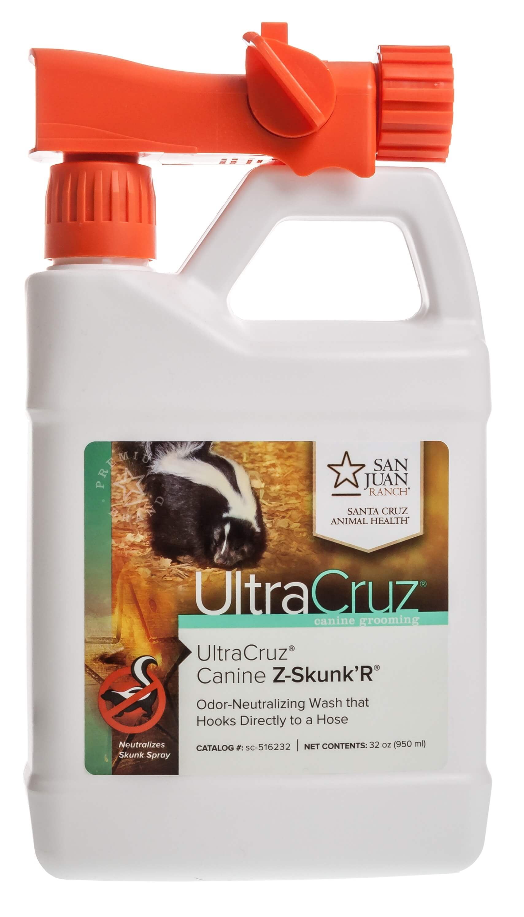 UltraCruz® Canine Z-Skunk'R®, 32 oz with travel applicator