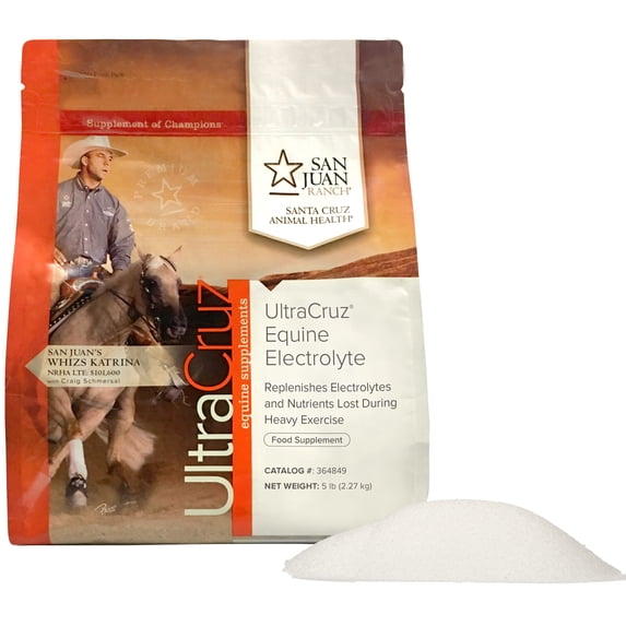 UltraCruz® Equine Electrolyte, 5 lb, powder