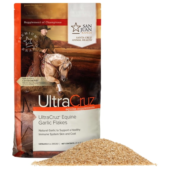 UltraCruz Equine Garlic Flakes, 25 lb