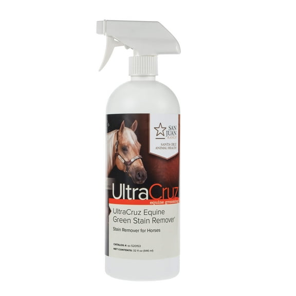 UltraCruz Equine Green Stain Remover for Horses, 32 oz