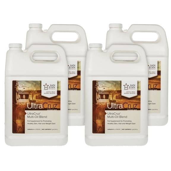 UltraCruz Equine Multi-Oil Blend, 4 x 1 gal