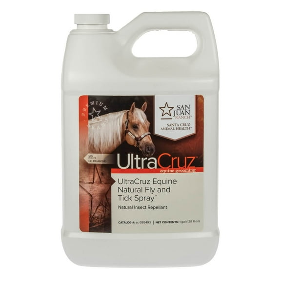 UltraCruz® Equine Natural Fly and Tick Spray, 1 gallon