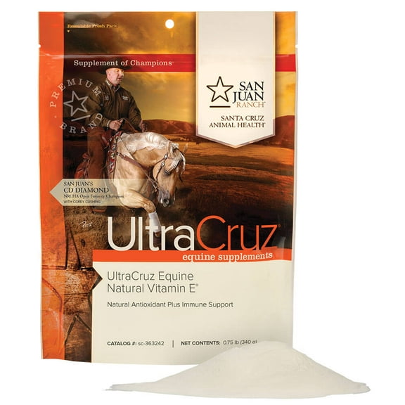 UltraCruz Equine Natural Vitamin E, Powder, 0.75 lb