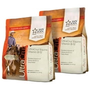 UltraCruz Equine Vitamin B-12 Supplement for Horses Bundle, 2 x 4 lb, Pellet 128 Day Supply
