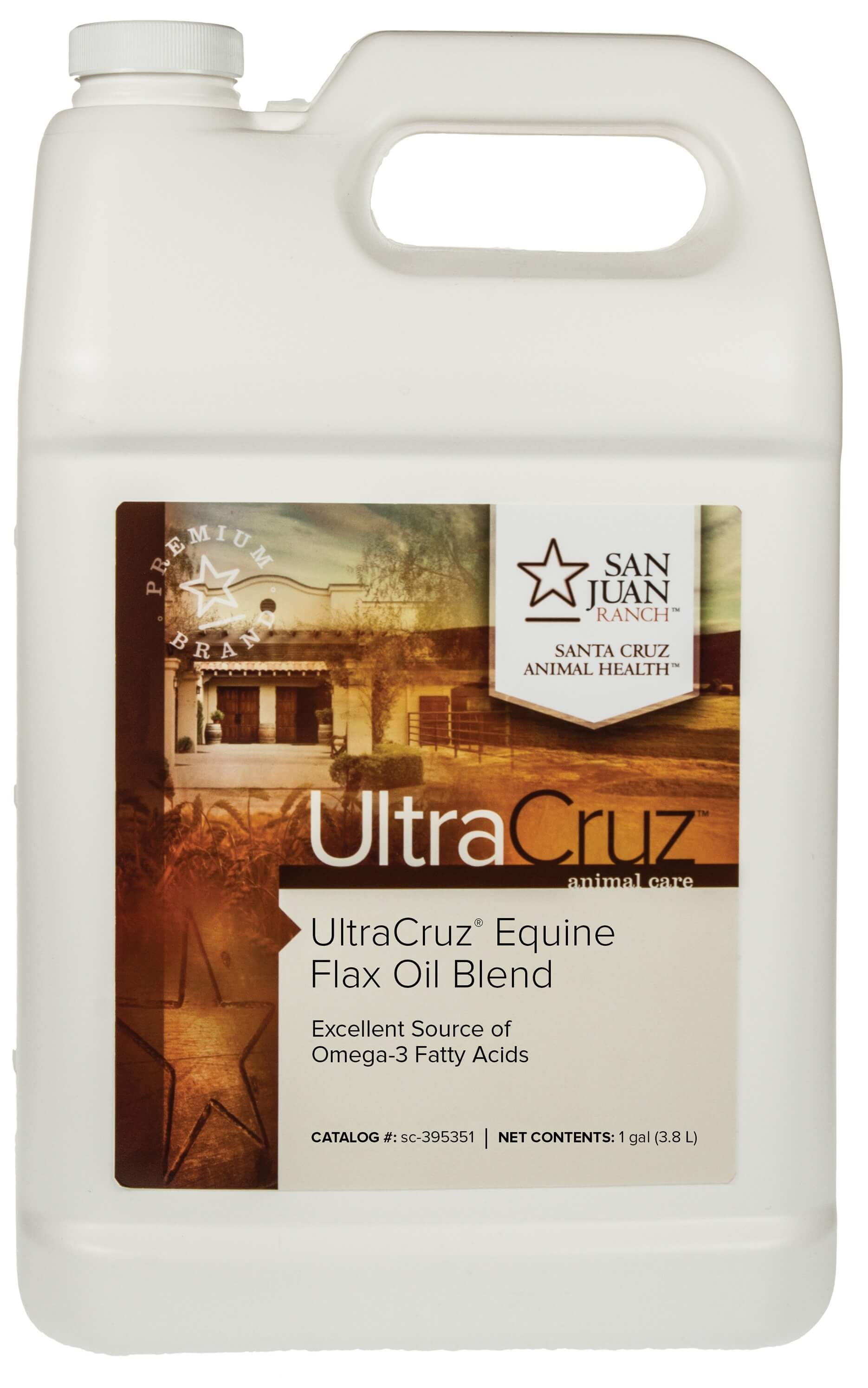 UltraCruz® Equine Flax Oil Blend, 1 gallon