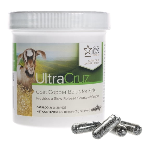 UltraCruz® Goat Copper Bolus for Kids 100 count