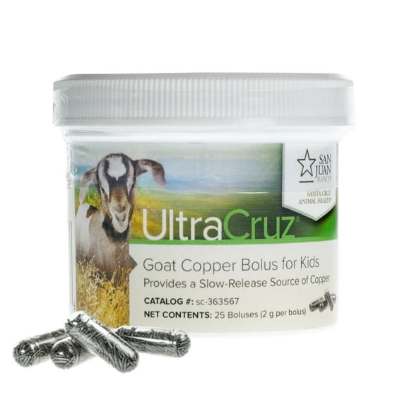 UltraCruz Goat Copper Bolus for kids, 25 x 2 g