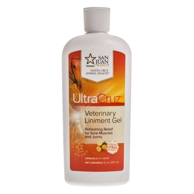 UltraCruz Horse Veterinary Liniment Gel, 12 oz.