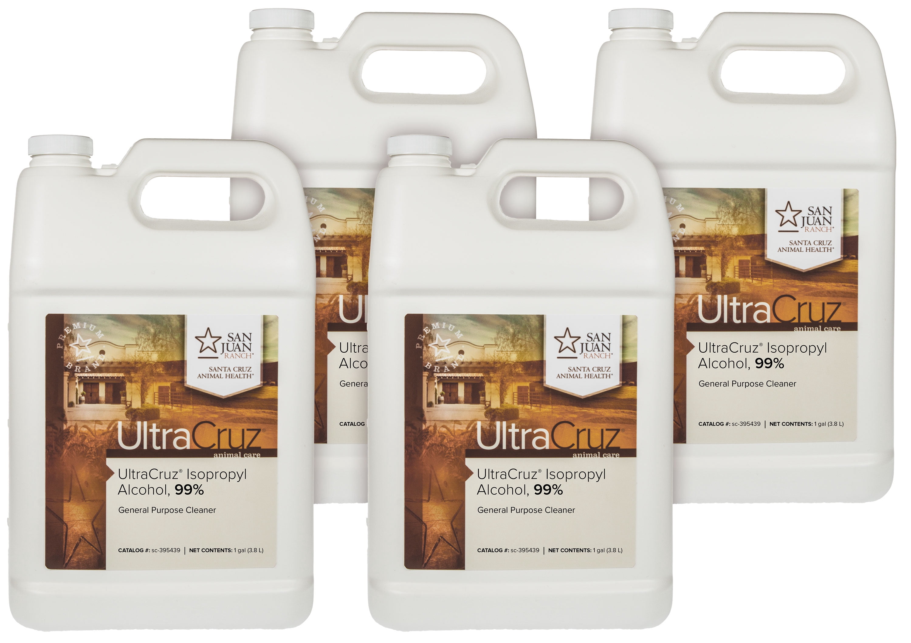 UltraCruz® Isopropyl Alcohol, 99%, 4 x 1 gallon