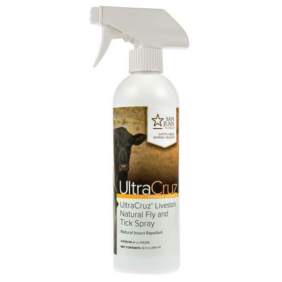 UltraCruz® Livestock Natural Fly and Tick Spray, 16 oz