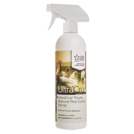 UltraCruz Poultry Natural Pest Control Spray, 16 oz