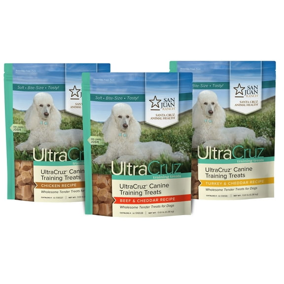 1 each 80 count chicken, beef & cheddar, and turkey & cheddar