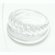 UltraFine 950 Silver Double SS Ring Size 7