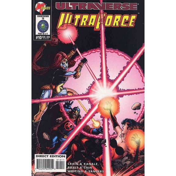 UltraForce (Vol. 1) #10 VF ; Malibu Comic Book