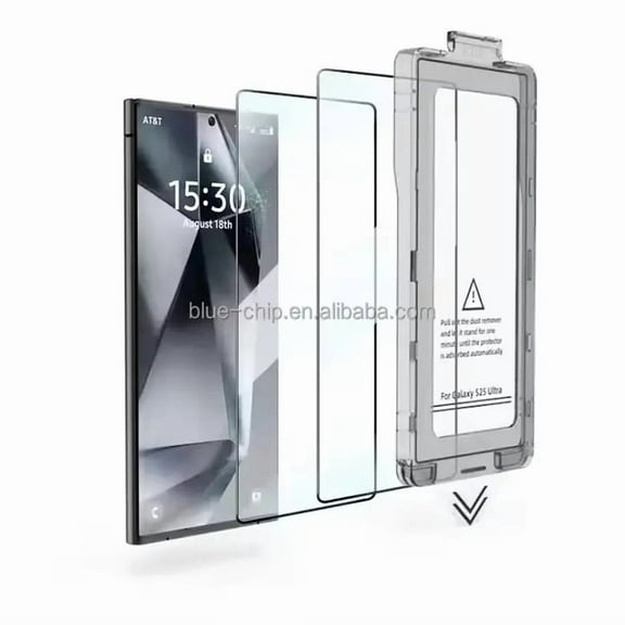 UltraGlass 9H+ Glass for Samsung S24 Screen Protector [Military Grade Shatterproof & Longest Durable] Screen Protector S24 Tempered Glass Full Coverage Protection, 2 Packs