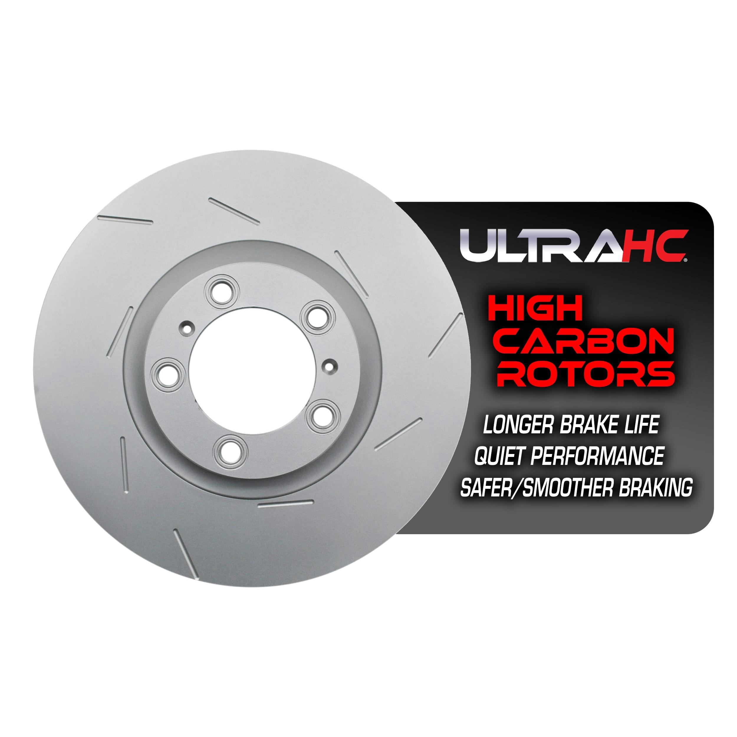 UltraHC Coated High Carbon Brake Rotor, Front Right UR004669