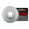 thumbnail image 1 of UltraHC Coated High Carbon Brake Rotor, Front Right UR004997, 1 of 6