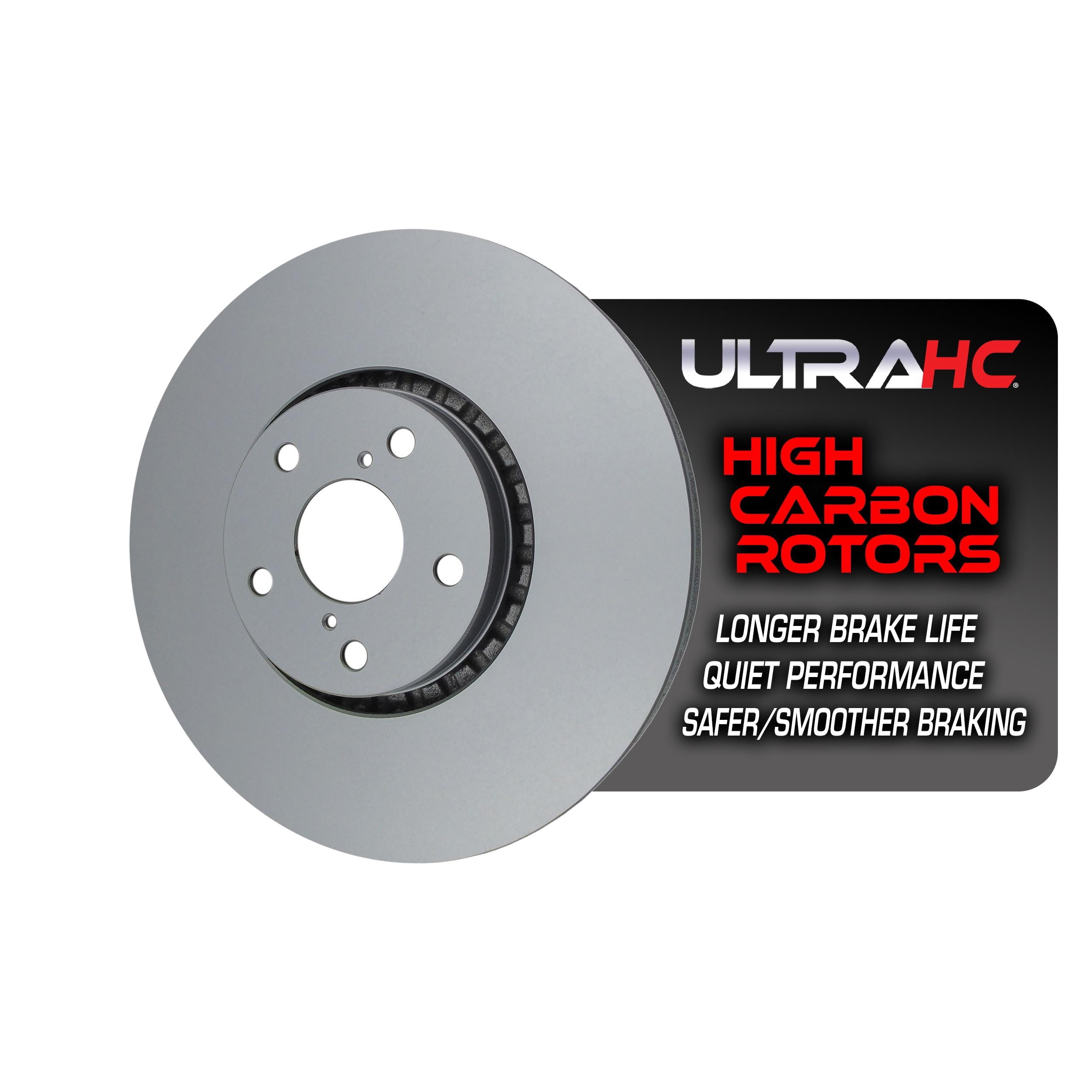 UltraHC Coated High Carbon Brake Rotor, Front Right UR006366