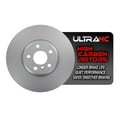 thumbnail image 1 of UltraHC Coated High Carbon Brake Rotor, Front Right UR006434, 1 of 6