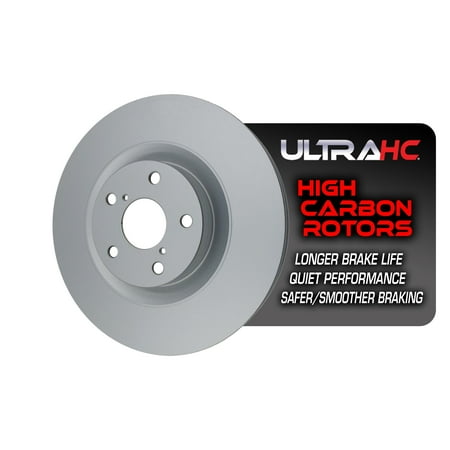 UltraHC Coated High Carbon Brake Rotor, Front Right UR007578