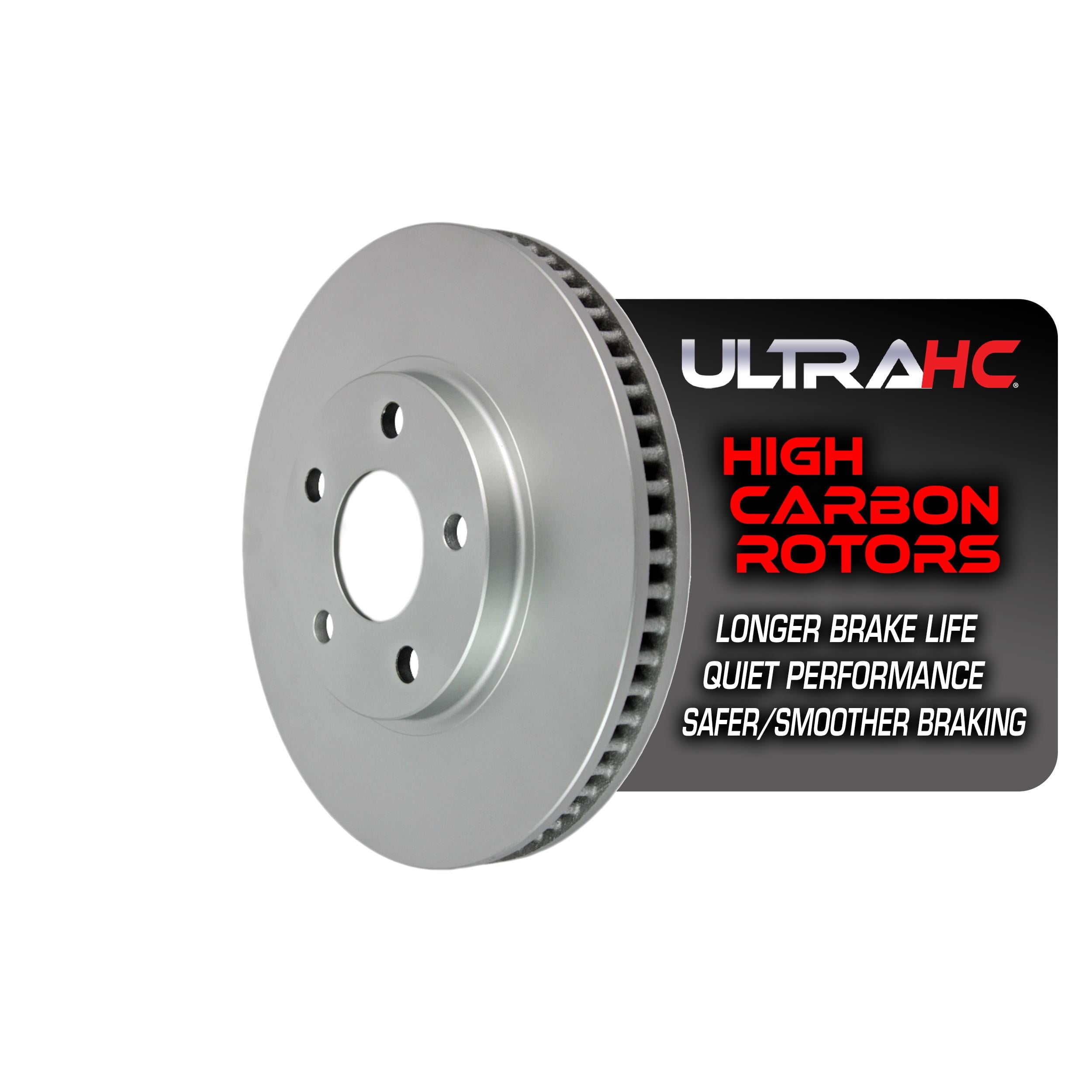 UltraHC Coated High Carbon Brake Rotor, Front UR000456, Chevrolet Impala 2005-2000