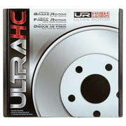 UltraHC Coated High Carbon Brake Rotor, Front UR000494, Honda Civic 2015-2006