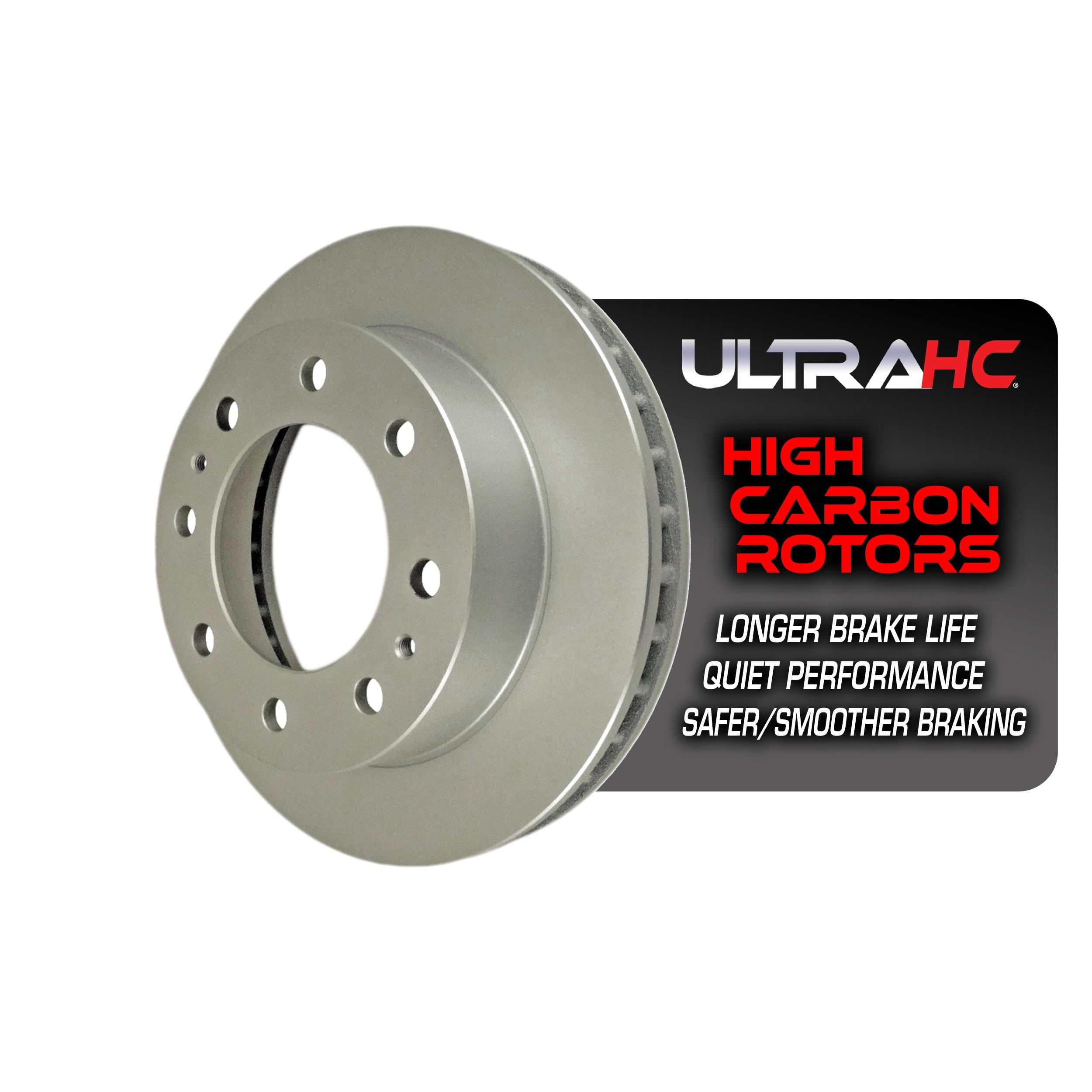 UltraHC Coated High Carbon Brake Rotor, Front UR000555, Chevrolet Express 2500 2020-2003