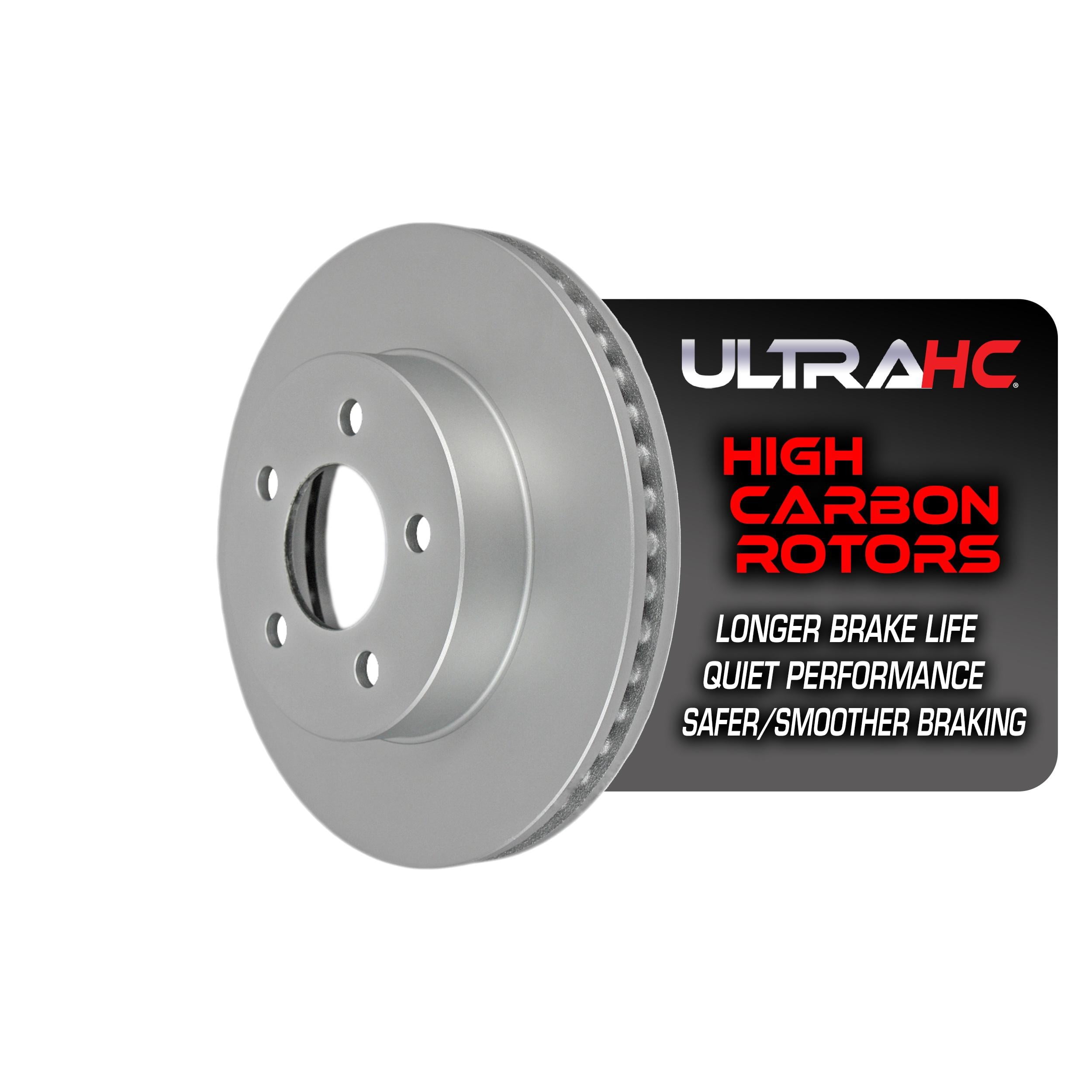 UltraHC Coated High Carbon Brake Rotor, Front UR000760, Jeep Liberty 2007-2002