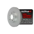 thumbnail image 1 of UltraHC Coated High Carbon Brake Rotor, Front UR000906, Nissan Altima 2006-2002, 1 of 6