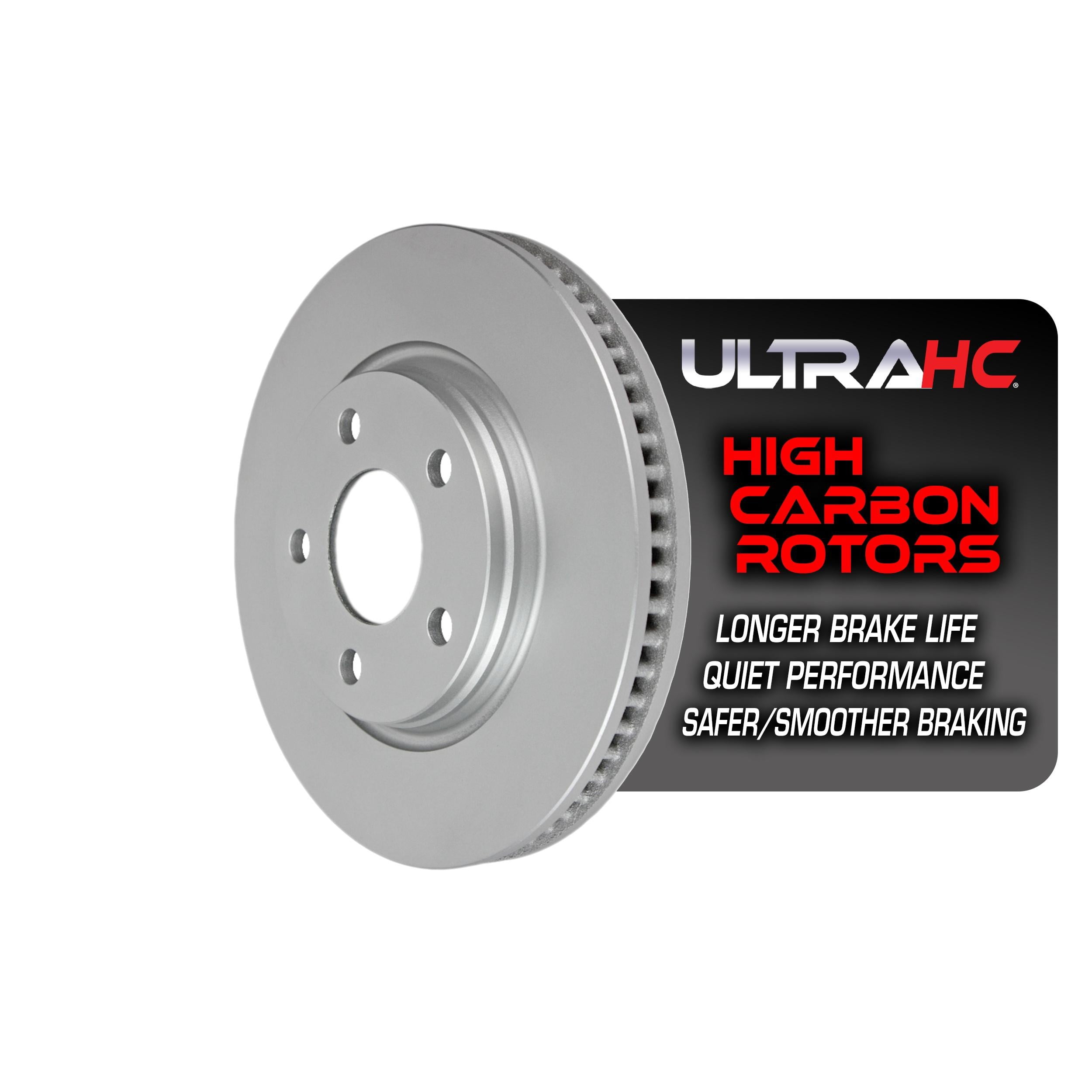 UltraHC Coated High Carbon Brake Rotor, Front UR001019, Buick LaCrosse 2009-2005