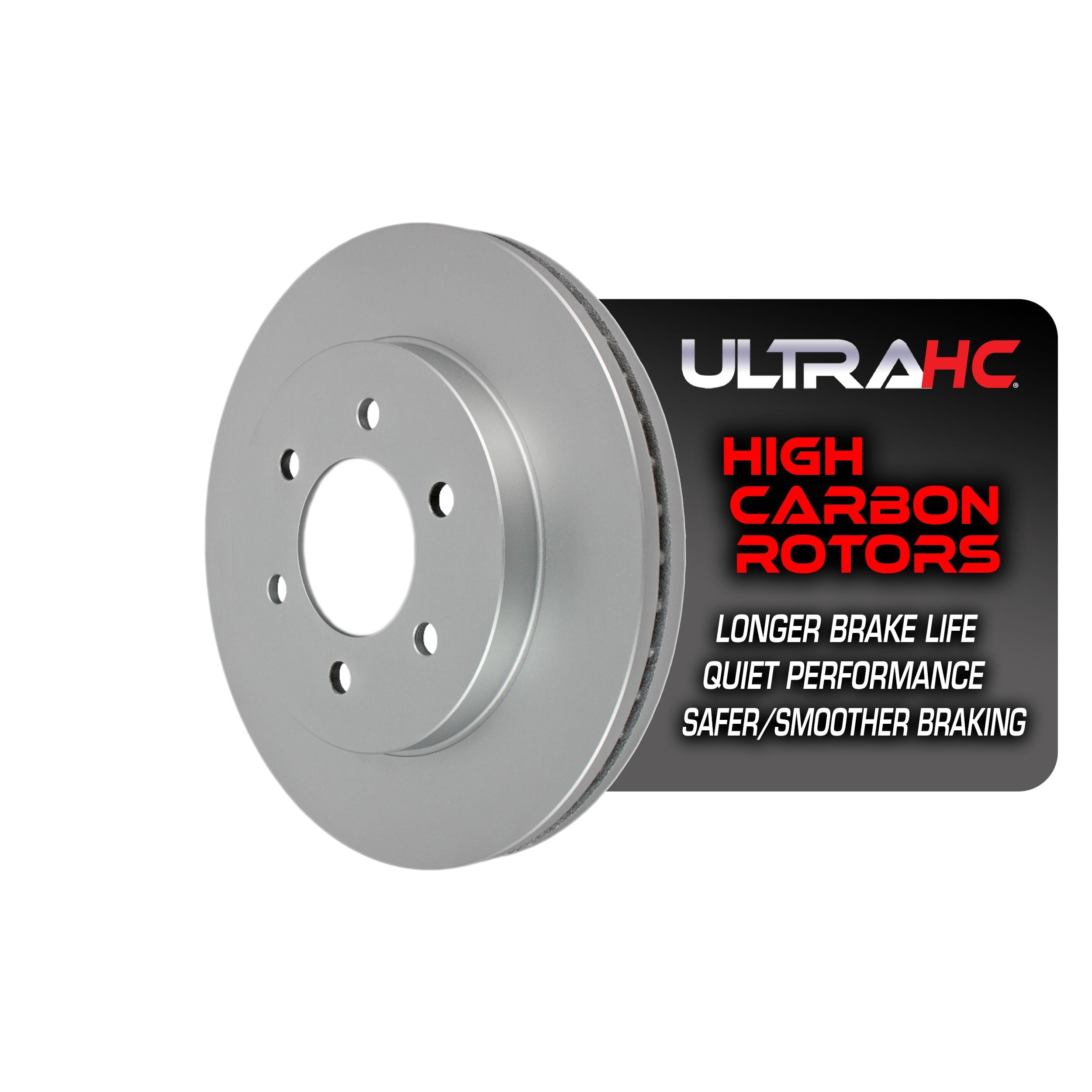 UltraHC Coated High Carbon Brake Rotor, Front UR001316, Ford F-150 2008-2004
