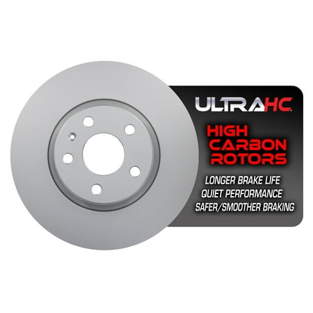 UltraHC Coated High Carbon Brake Rotor, Front UR001347, Volkswagen Passat 2021-2012