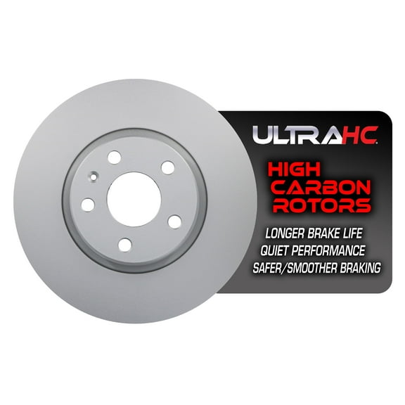 UltraHC Coated High Carbon Brake Rotor, Front UR001347, Volkswagen Passat 2021-2012