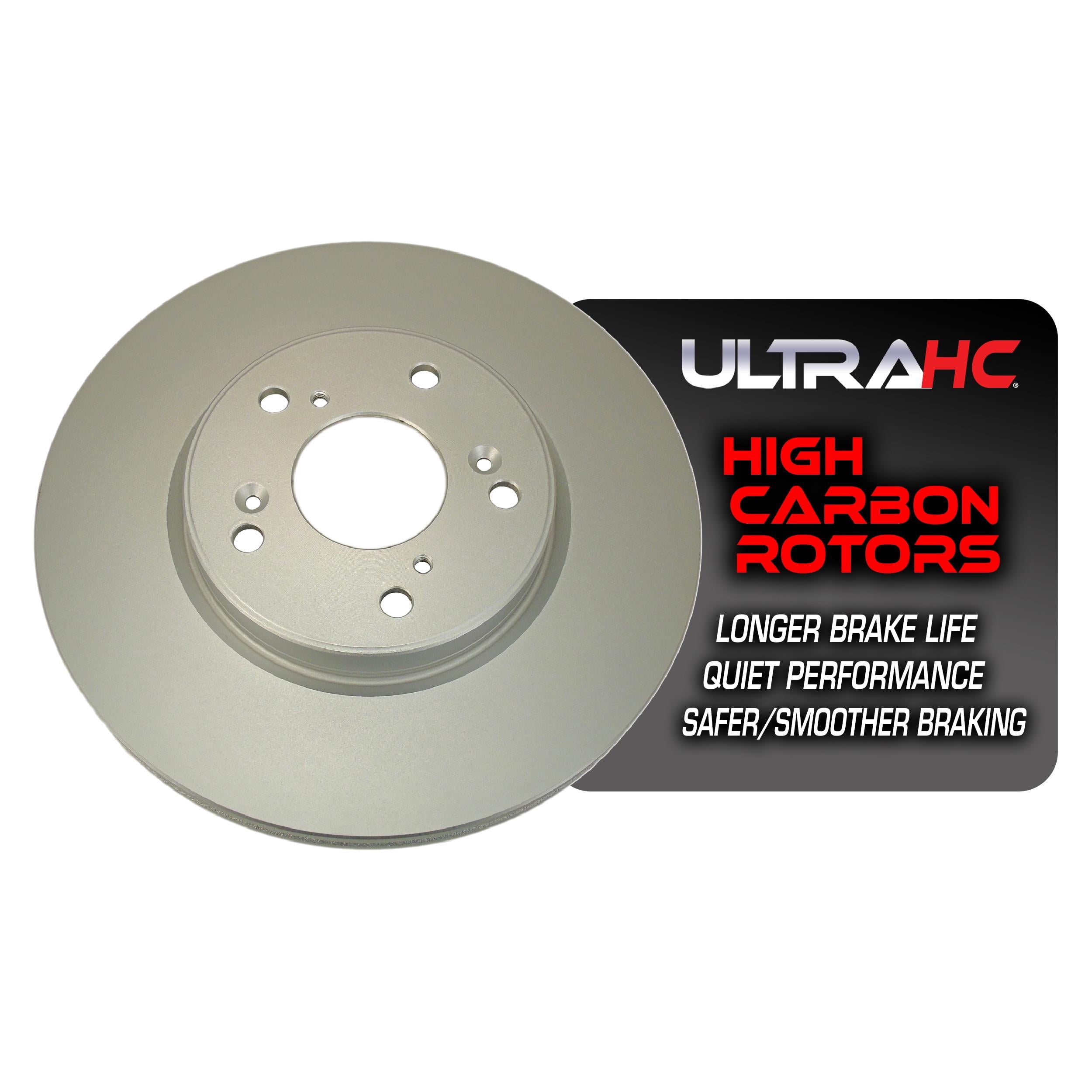 UltraHC Coated High Carbon Brake Rotor, Front UR001492, Honda HR-V 2022-2019
