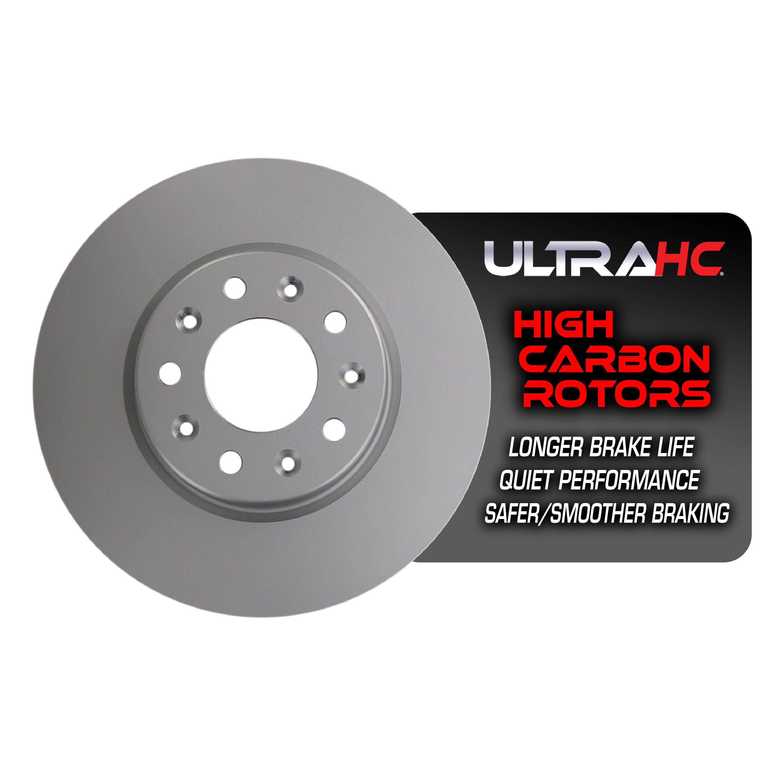 UltraHC Coated High Carbon Brake Rotor, Front UR001508