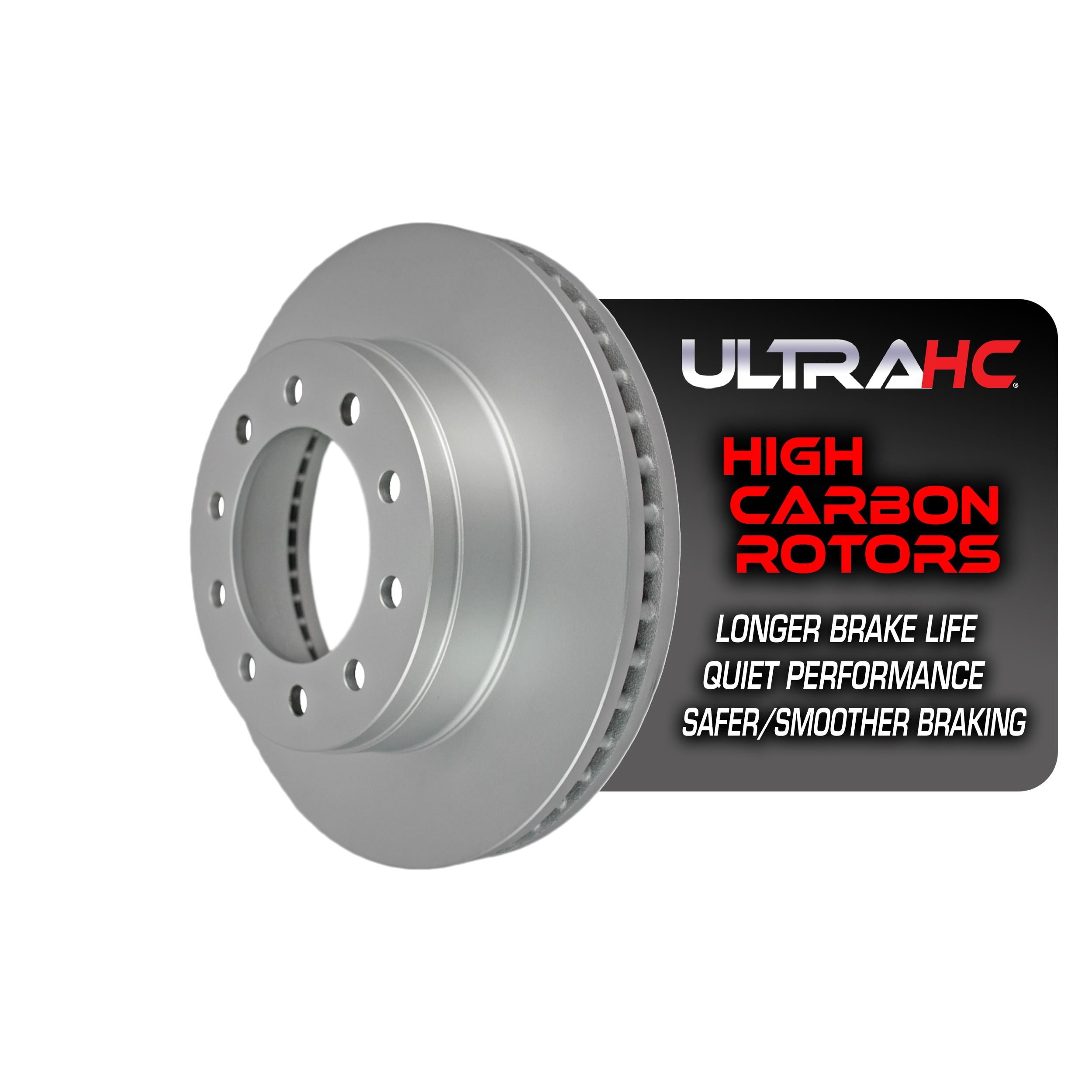 UltraHC Coated High Carbon Brake Rotor, Front UR001552, Ford F-350 Super Duty 2016-2014