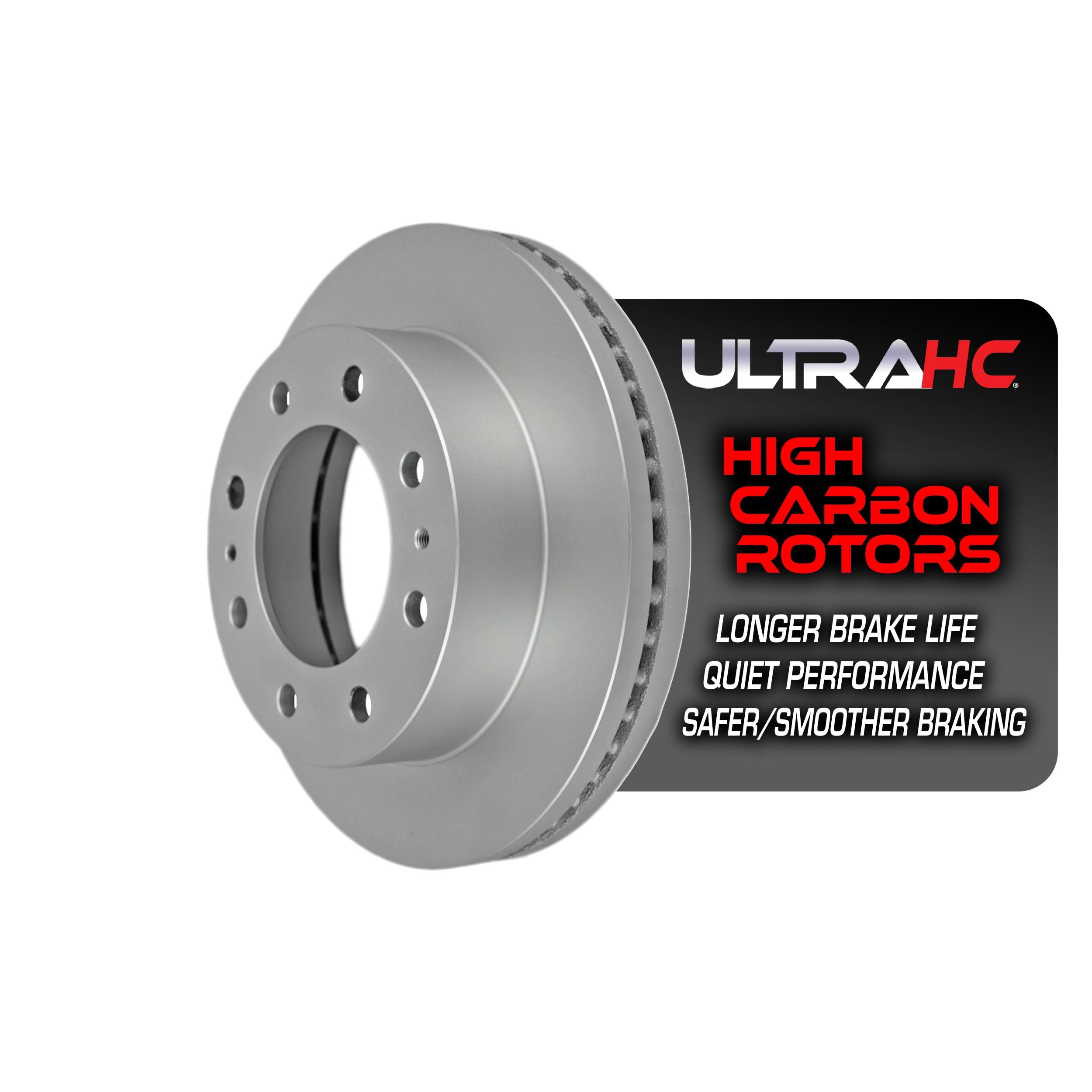 UltraHC Coated High Carbon Brake Rotor, Front UR001576, Chevrolet Express 3500 2021-2003