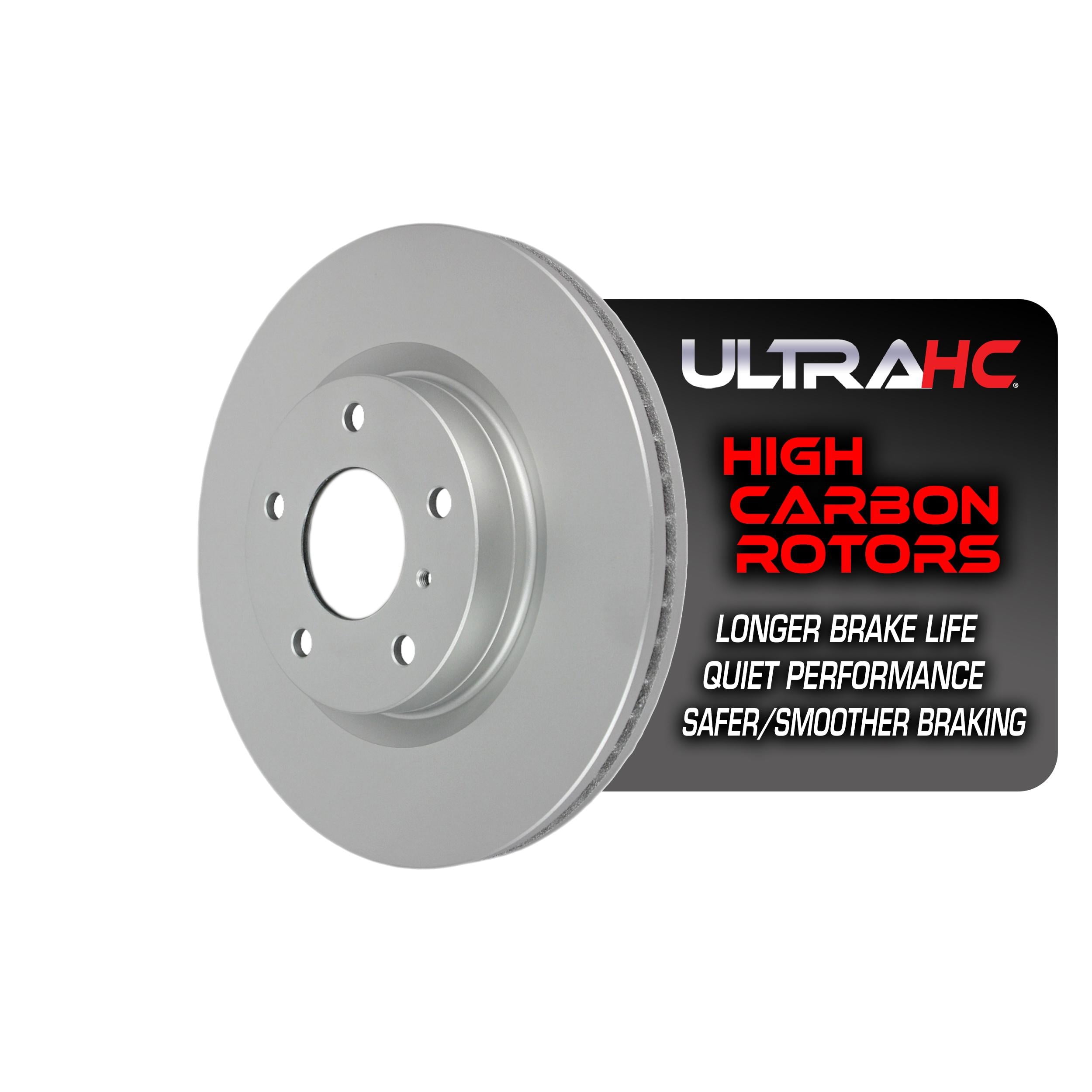 UltraHC Coated High Carbon Brake Rotor, Front UR001606, Infiniti G35 2005-2003