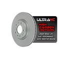 thumbnail image 1 of UltraHC Coated High Carbon Brake Rotor, Front UR001699, Mazda 3 2013-2004, 1 of 6