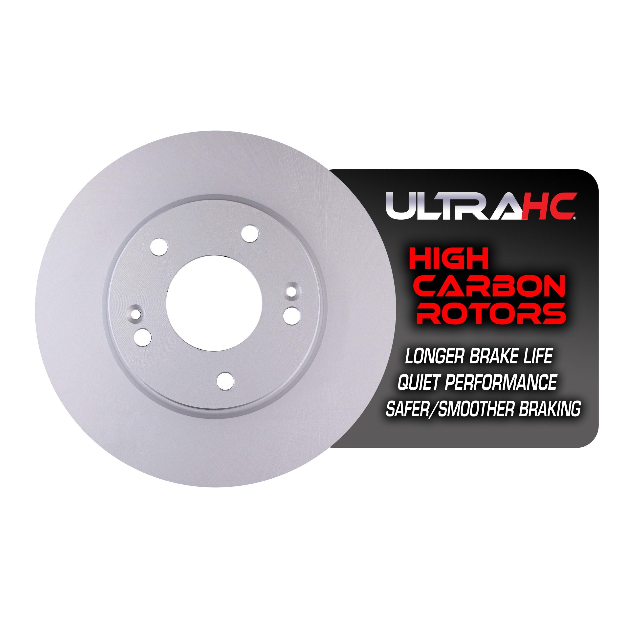 UltraHC Coated High Carbon Brake Rotor, Front UR001775, Hyundai Elantra 2021