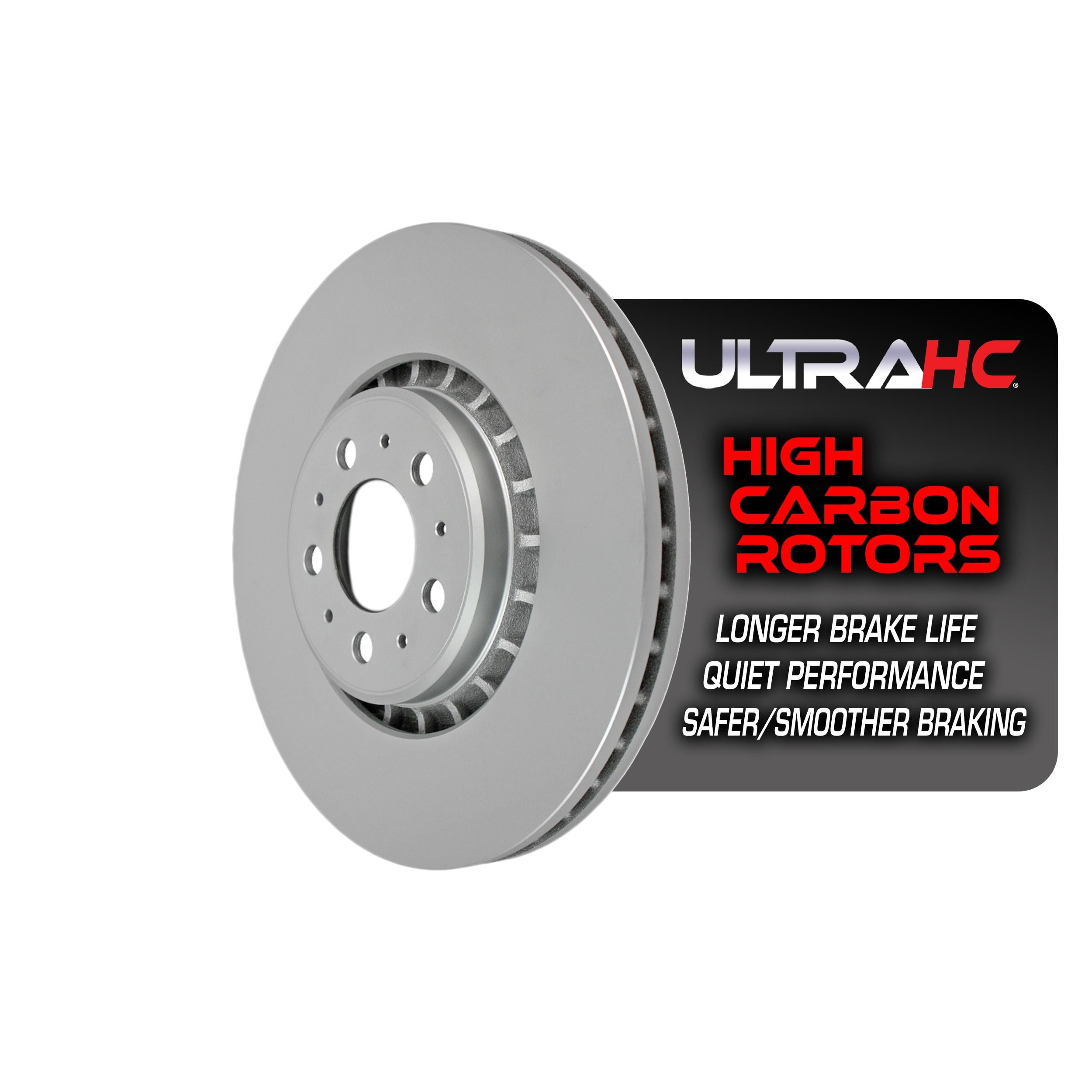 UltraHC Coated High Carbon Brake Rotor, Front UR001989, Volvo XC90 2014-2003