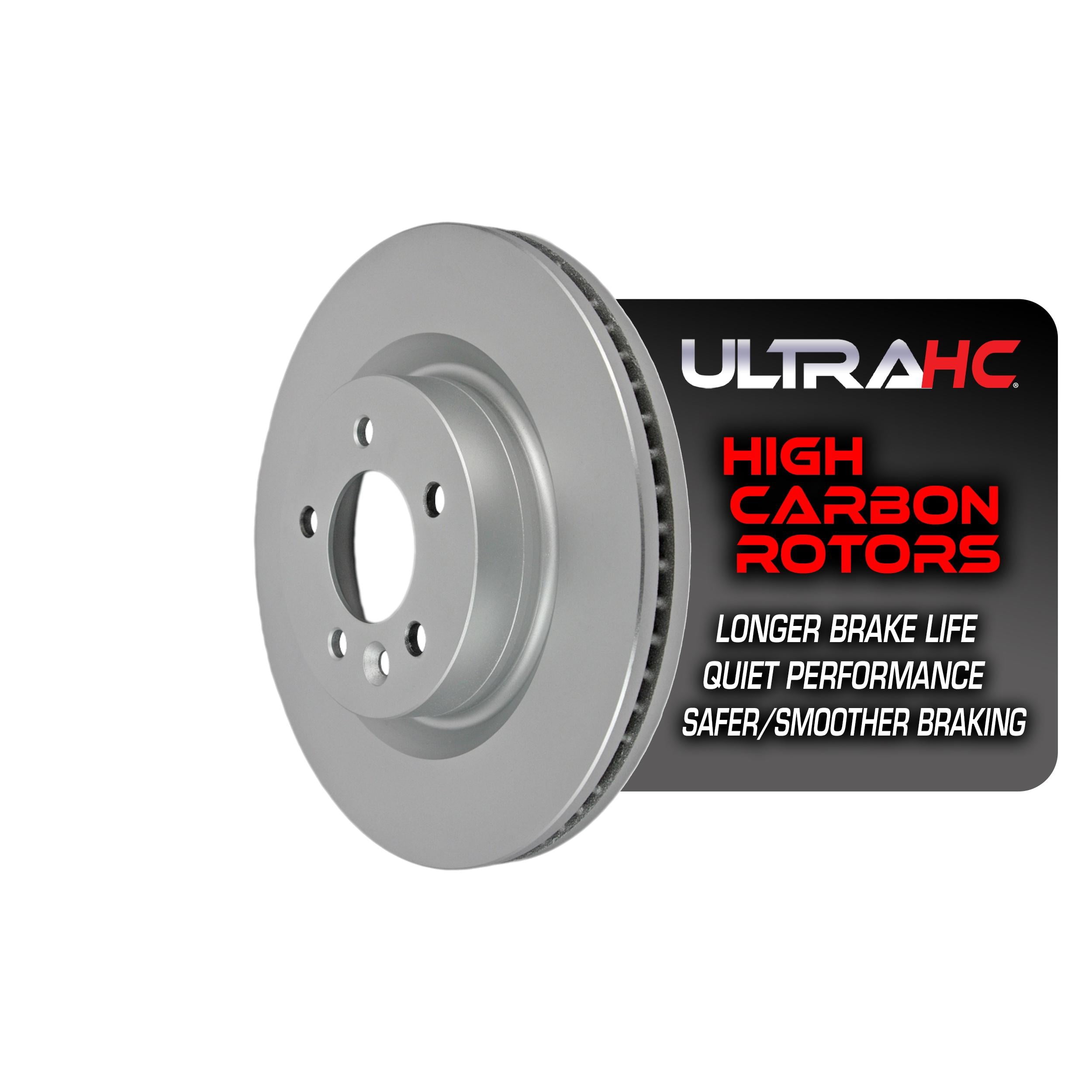 UltraHC Coated High Carbon Brake Rotor, Front UR002047, Land Rover Range Rover Sport 2009-2006