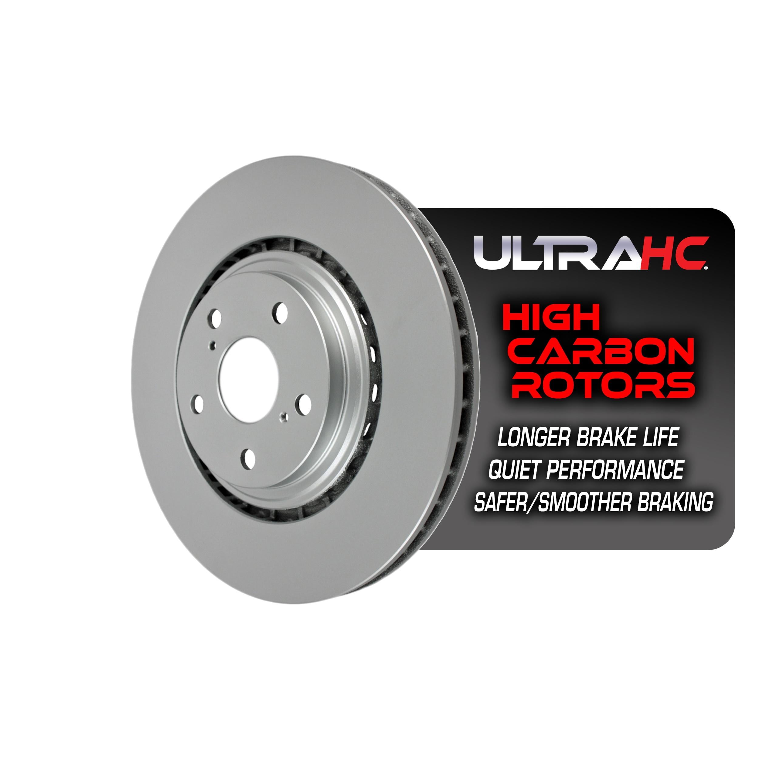 UltraHC Coated High Carbon Brake Rotor, Front UR002191, Lexus RX350 2015-2010
