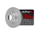 thumbnail image 1 of UltraHC Coated High Carbon Brake Rotor, Front UR002597, BMW 120i 2012-2005, 1 of 6